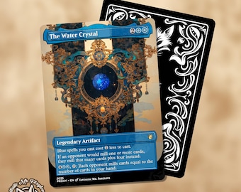 final fantasy mtg water crystal Amazon.com: Blue/Green Commander Merfolk Deck - Custom Built - Elite - MTG  - EDH main image 1