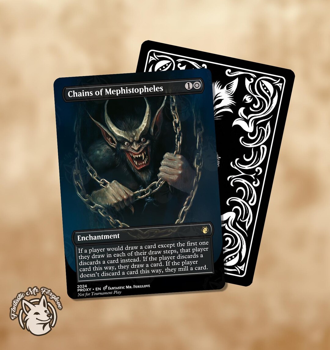 MTG Chains of Mephistopheles英語版サイン鑑定品8.5 MTG Chains of Mephistopheles英語版サイン鑑定品8.5