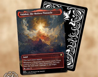 Valakut, the Molten Pinnacle | Proxy Card - Etsy
