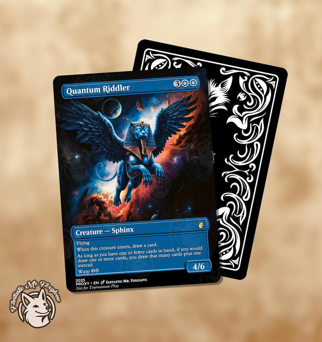 Quantum Riddler | Proxy Card - Etsy