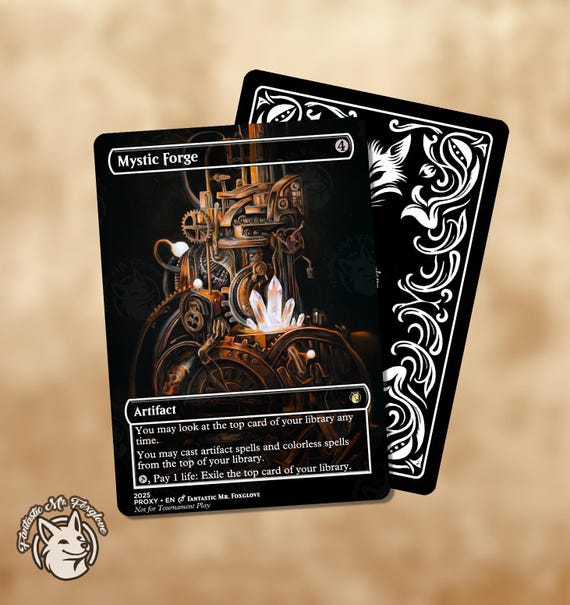 mtg forge card images Magic The Gathering - Darksteel - Darksteel Artifacts you control are indestructible Mystic Forge