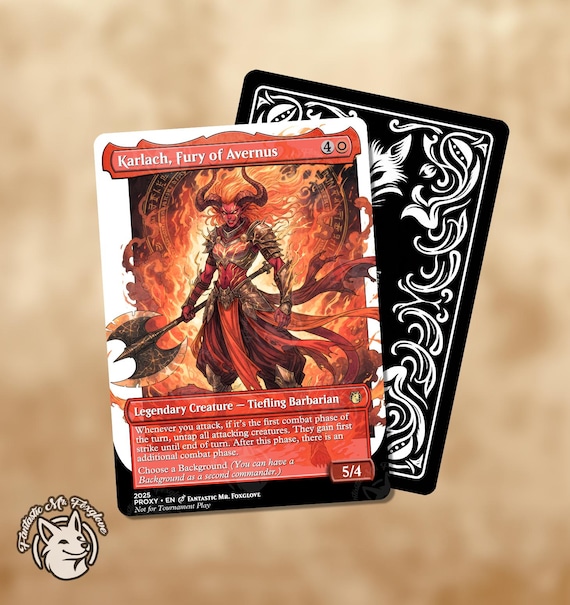 karlach card mtg Karlach, Fury of Avernus