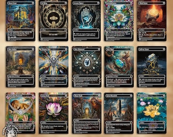 15 Artifact Staples — Mana Rocks | Proxy Cards With Sol Ring, Mana Crypt, Jeweled Lotus, Arcane Signet, Vault, Chrome Mox, Diamond, Opal Etc