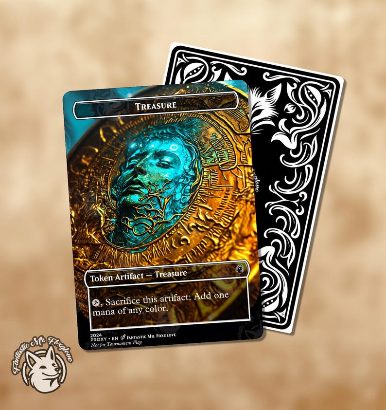 Treasure Token | Proxy Card — Choose Your Art! A