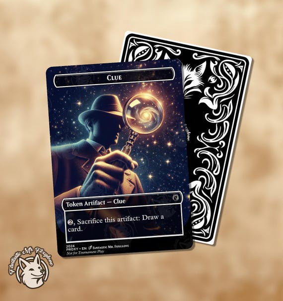 Clue Token | Custom Art Proxy Card