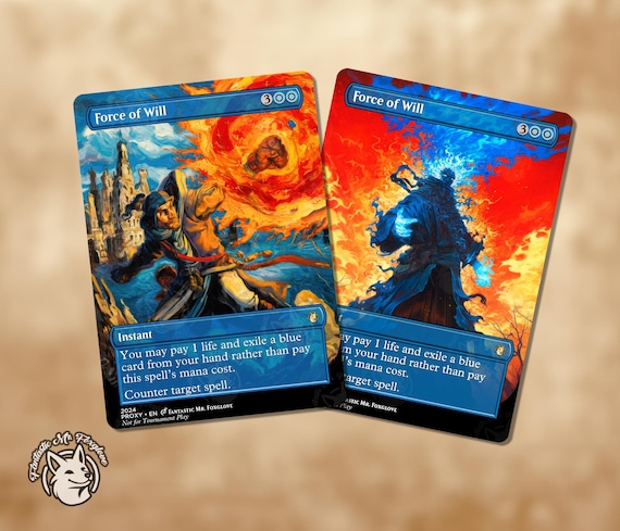 Force of Will | Proxy Card — Choose Your Art!