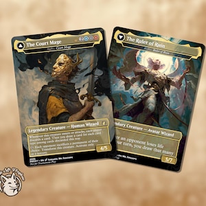 Kefka, Court Mage // Ruler of Ruin | Proxy Card