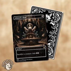 3 Combo Altars | Proxy Cards — Ashnod's Altar, Phyrexian Altar & Altar of Dementia image 3