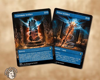 Transmute Artifact Custom Card Altered Art - Etsy