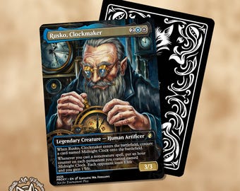 Rusko, Clockmaker & Midnight Clock | Proxy Cards — choose One or