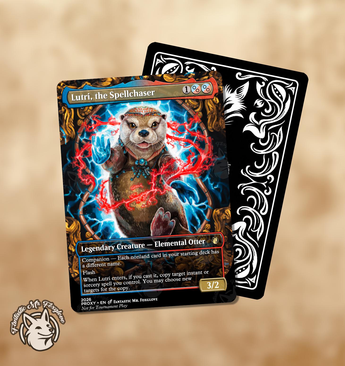 ゼリツィンエリクサー　カードセット Lutri, the Spellchaser | Proxy Card - Etsy