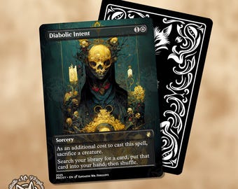 Tarjeta de intención diabólica/proxy