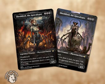 Sheoldred, the Apocalypse | Proxy Card — Choose Your Art!