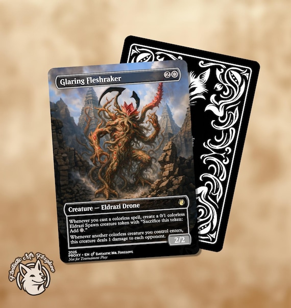 mtg uncommon card glaring fleshraker Glaring Fleshraker