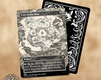 mtg cards like expedition map Print The Gathering Mapa de la expedicin MTG