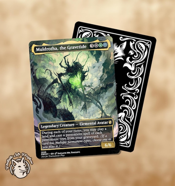 Muldrotha, the Gravetide | Proxy Card - Etsy