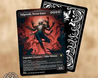 Valgavoth, Terror Eater | Custom Art Proxy Card - Etsy
