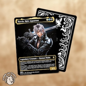 Noctis Card Sleeves - Etsy Noctis Card Sleeves - Etsy