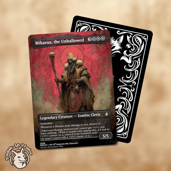 Mikaeus, the Unhallowed | Proxy Card