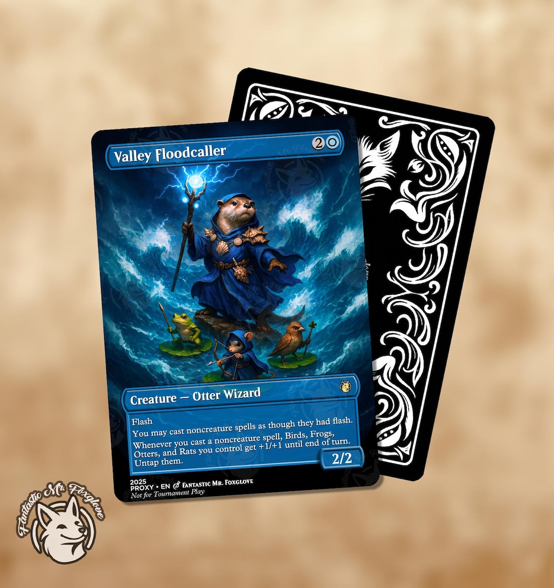 Valley Floodcaller | Proxy Card - Etsy