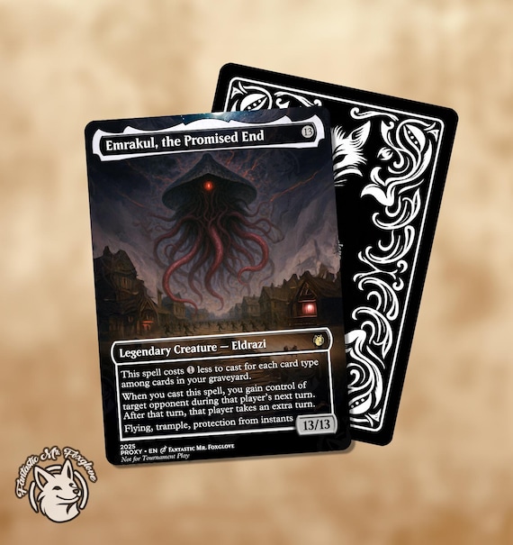 Emrakul, the Promised End | Proxy Card — Choose Your Art!