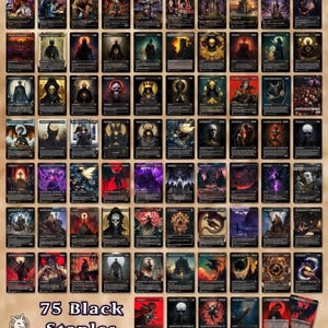 Black Staples | Up to 75 Proxy Cards! — Demonic, Grim, Vampiric Tutor, Sheoldred the Apocalypse, Bowmasters, Meathook, Coffers, more All 75 Staples