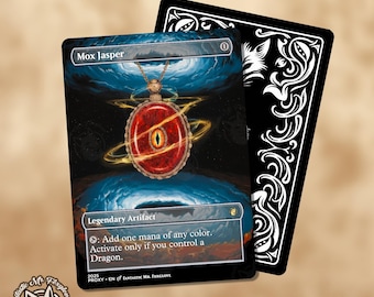 Mox Jasper | Proxy Card — choose Your Art! - Etsy