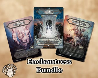 3 Enchantress Staples | Proxy Cards — Replenish, Parallax Wave