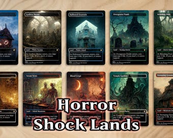 10 Shock Lands | Proxy Cards