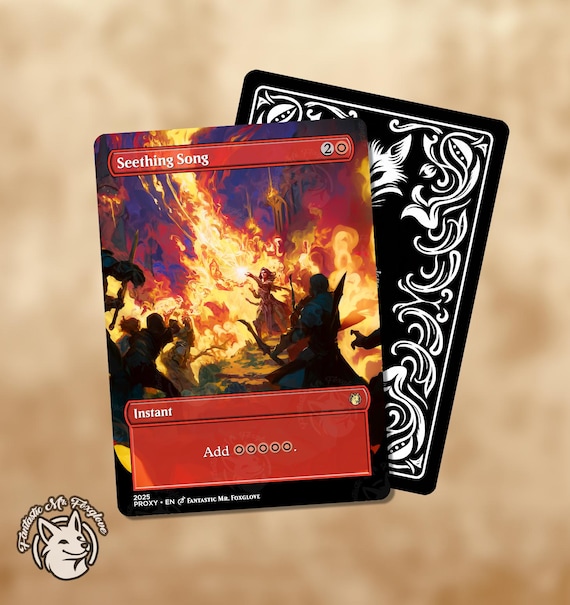 Seething Song | Proxy Card