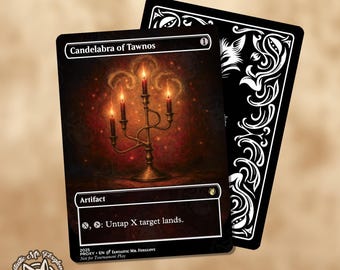 Candelabra of Tawnos Custom Made Game Card Proxy - Etsy