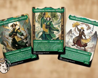 Avatar Kyoshi, Earthbender | Proxy Card — Choose Your Art!