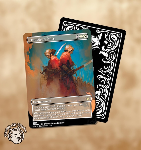 Trouble in Pairs | Proxy Card