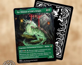 生命の起源の御神体 SHRINE ENCANTRESS マジック MTG カスタム統率者