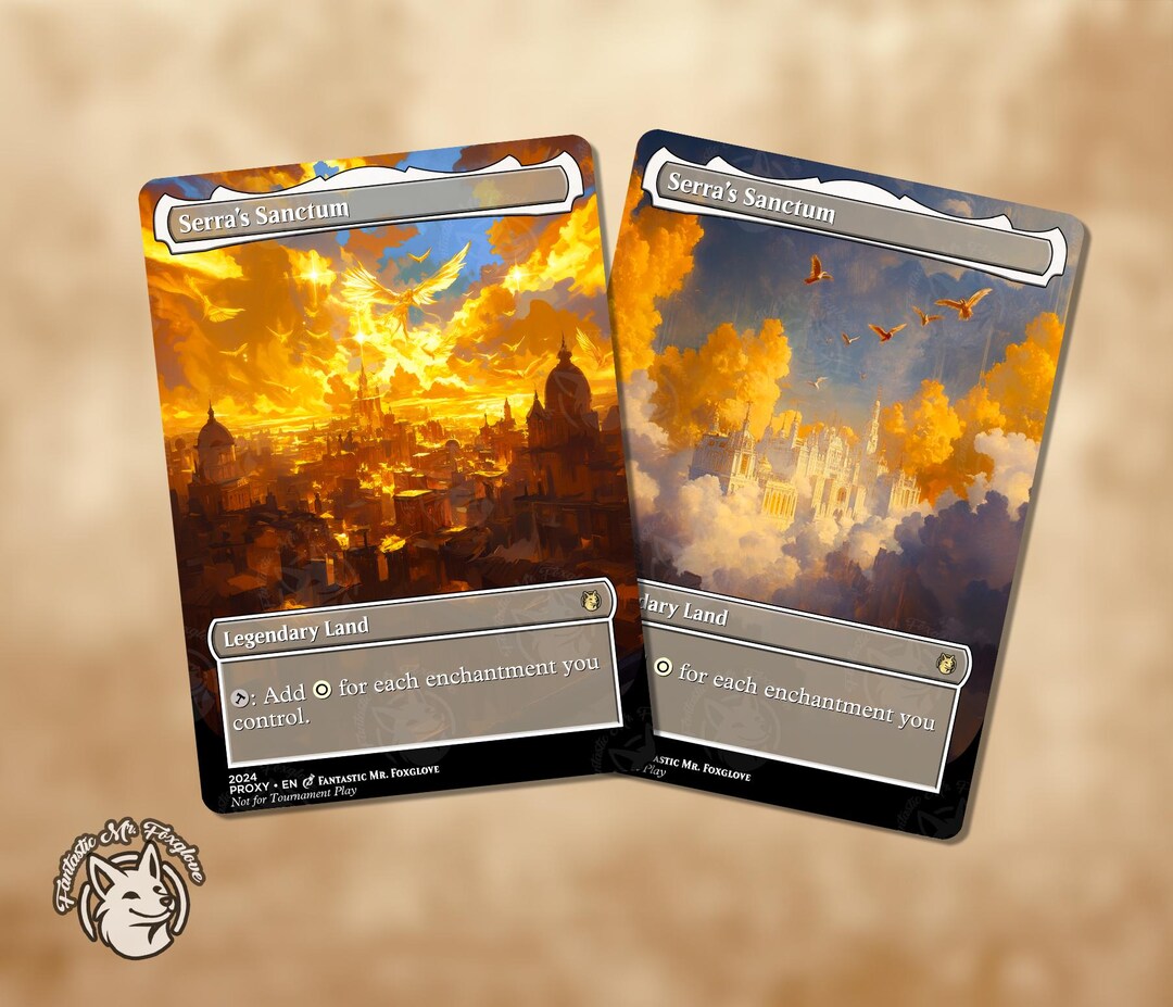 Serra's Sanctum | Proxy Card - Etsy