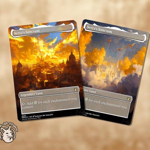 Serra's Sanctum | Proxy Card - Etsy
