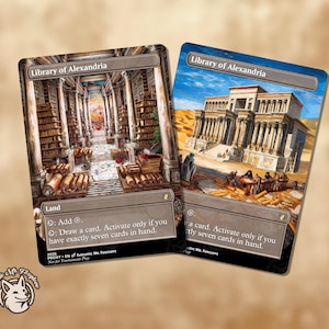 Mtg Library of Alexandria - Etsy UK