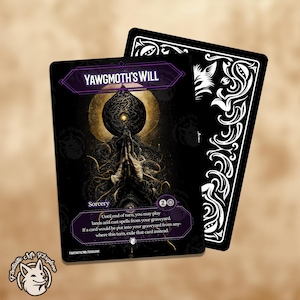 Vontade de Yawgmoth | Carta de Procuração — Escolha a Moldura da Sua Carta!