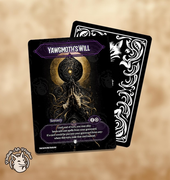 Yawgmoth's Will | Proxy Card — Choose Your Card Frame!