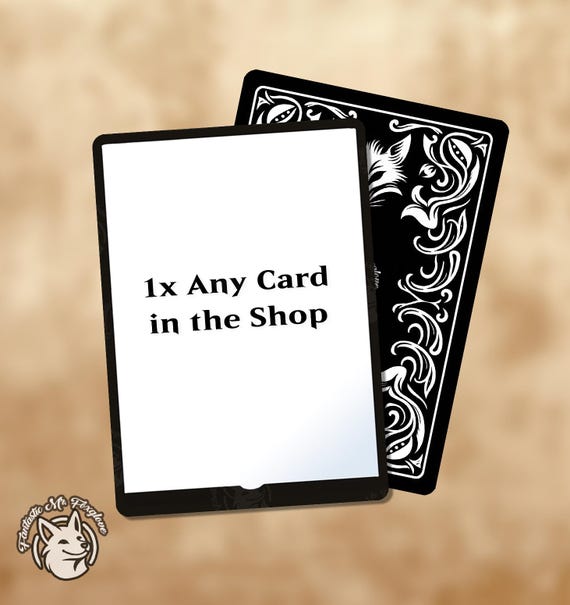 1x Any Card in the Shop | Proxy Card (See All Available at Tinyurl.com/proxycardslist)