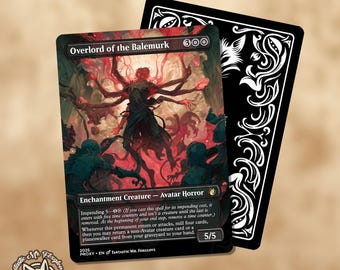 Overlord of the Balemurk | Proxy Card — Choose Your Art! - Etsy