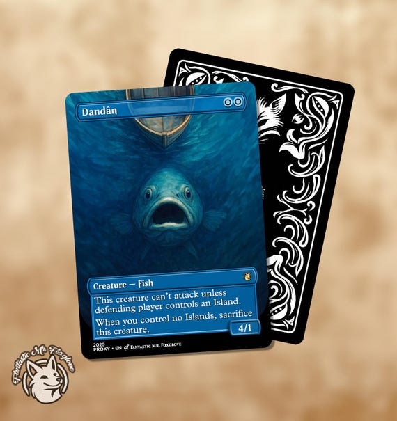 Dandn | Proxy Card  Choose Your Art! - Etsy