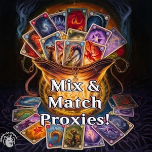 Stellen Sie Ihr Eigenes Bundle zusammen | Proxies & Tokens — Mix and Match aus anderen Listings! Sieh dir alle verfügbaren Karten unter www.tinyurl.com/proxycardslist an