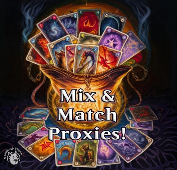 Build Your Own Bundle | Proxies & Tokens — Mix and Match from Other Listings! See all available cards at tinyurl.com/foxglovelist