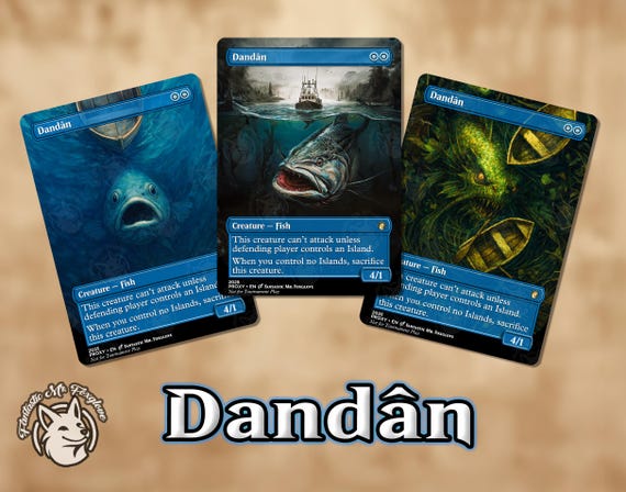 Dandân | Proxy Card — Choose Your Art! - Etsy
