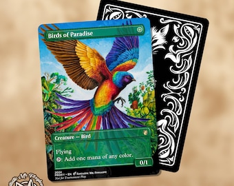 Aves do Paraíso | Cartão de Proxy