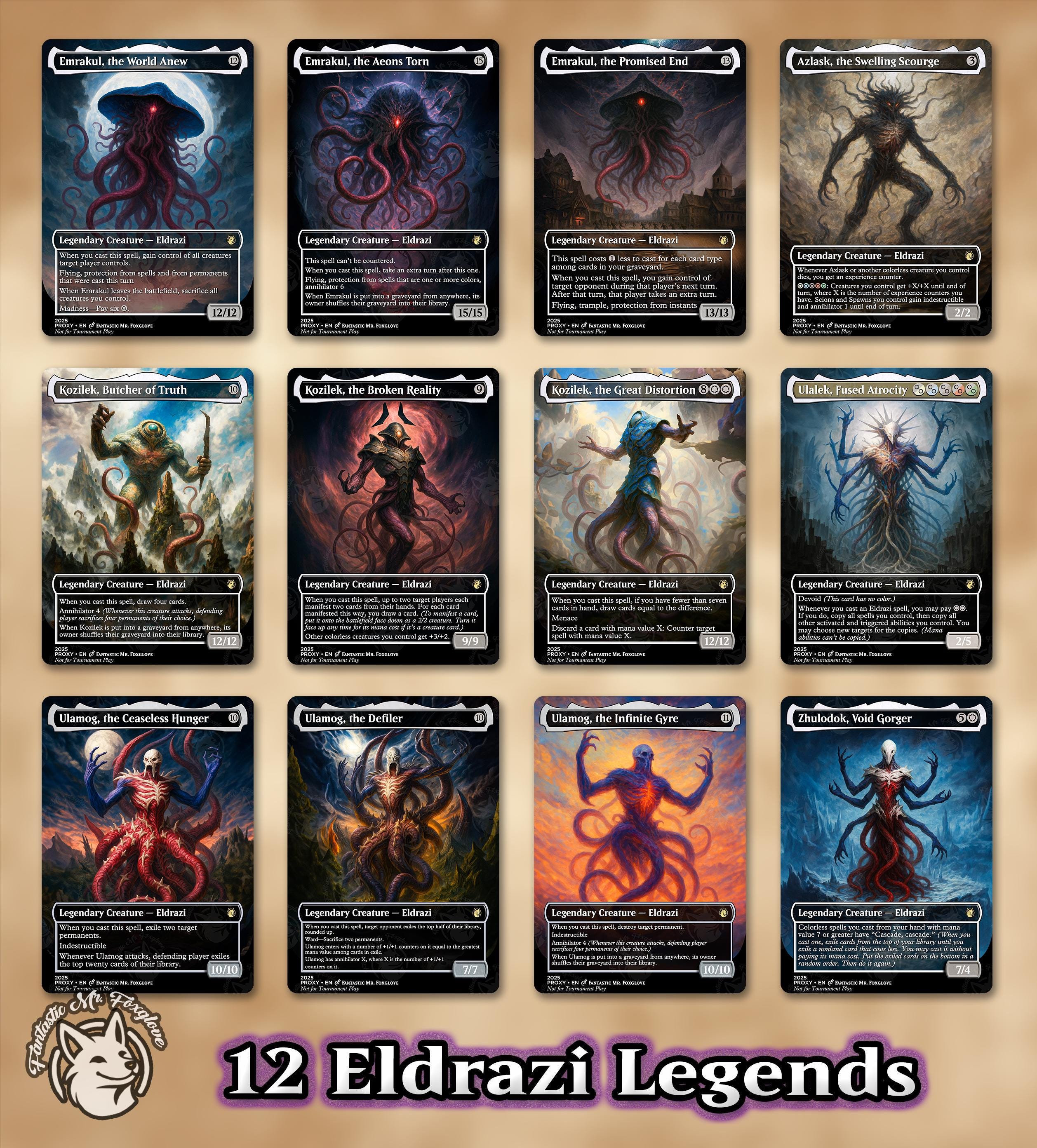 Mtg playmat eldrazi - Etsy 日本