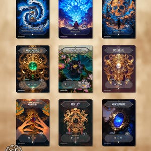 Power Nine Full Set - Custom Cards, P9 Classic Vintage
