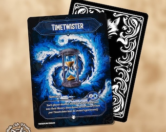 Timetwister | Proxy Card — Choose Your Art and Card Frame!