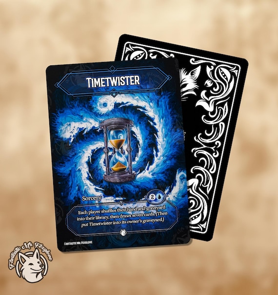 Timetwister | Proxy Card — Choose Your Art and Card Frame!
